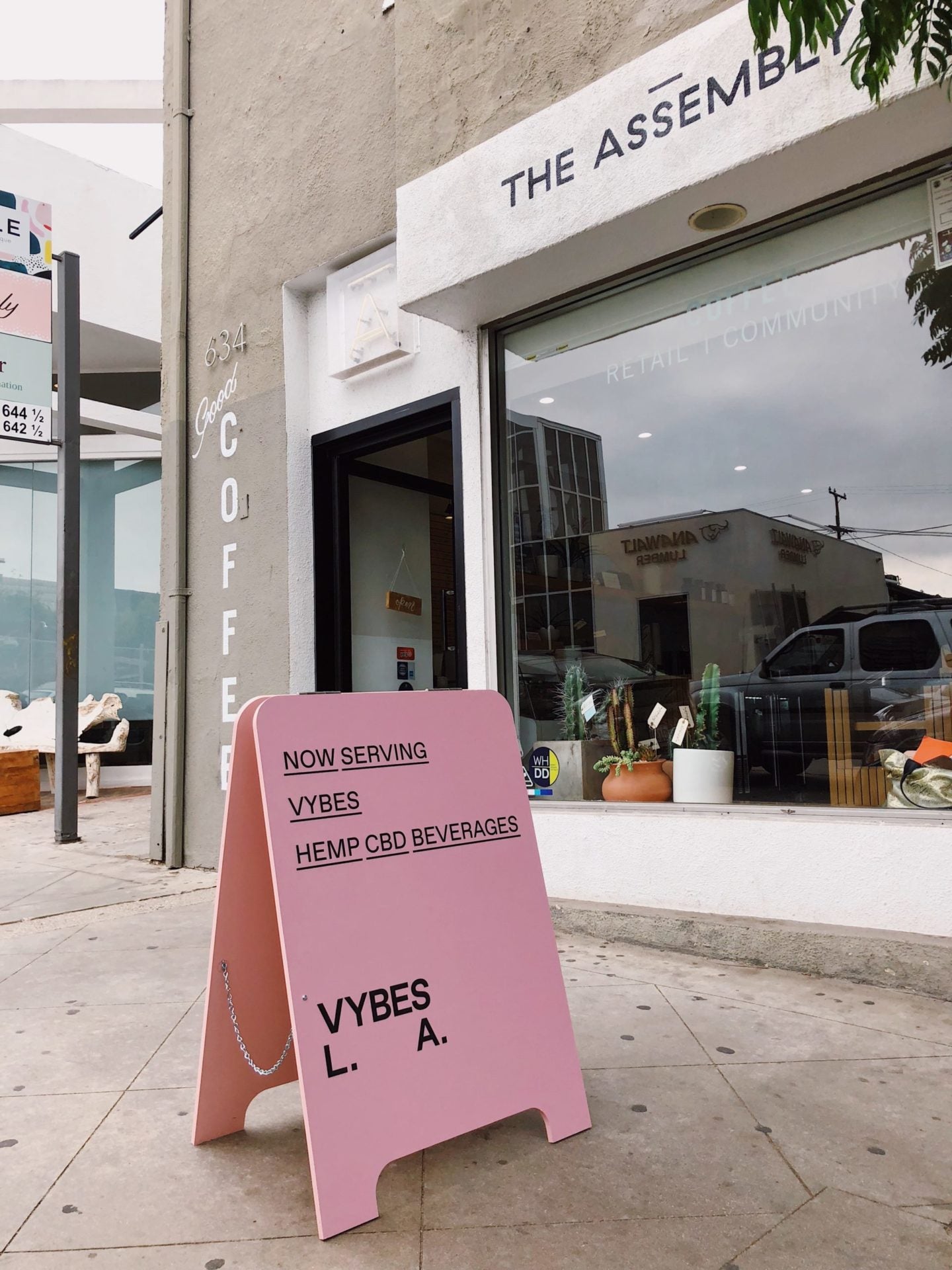 Serving VYBES CBD Beverages